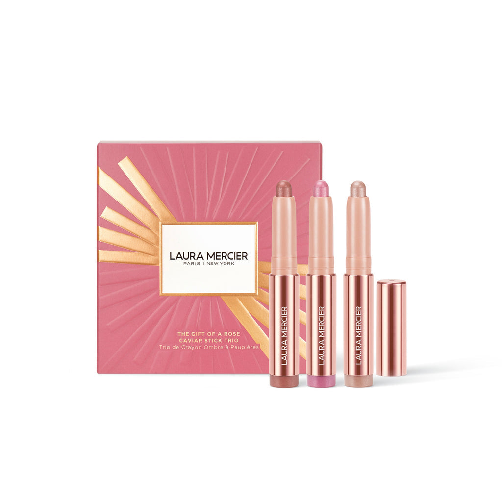 Laura Mercier - Mini Caviar Stick Roseglow Trio - The Gift Of Rose