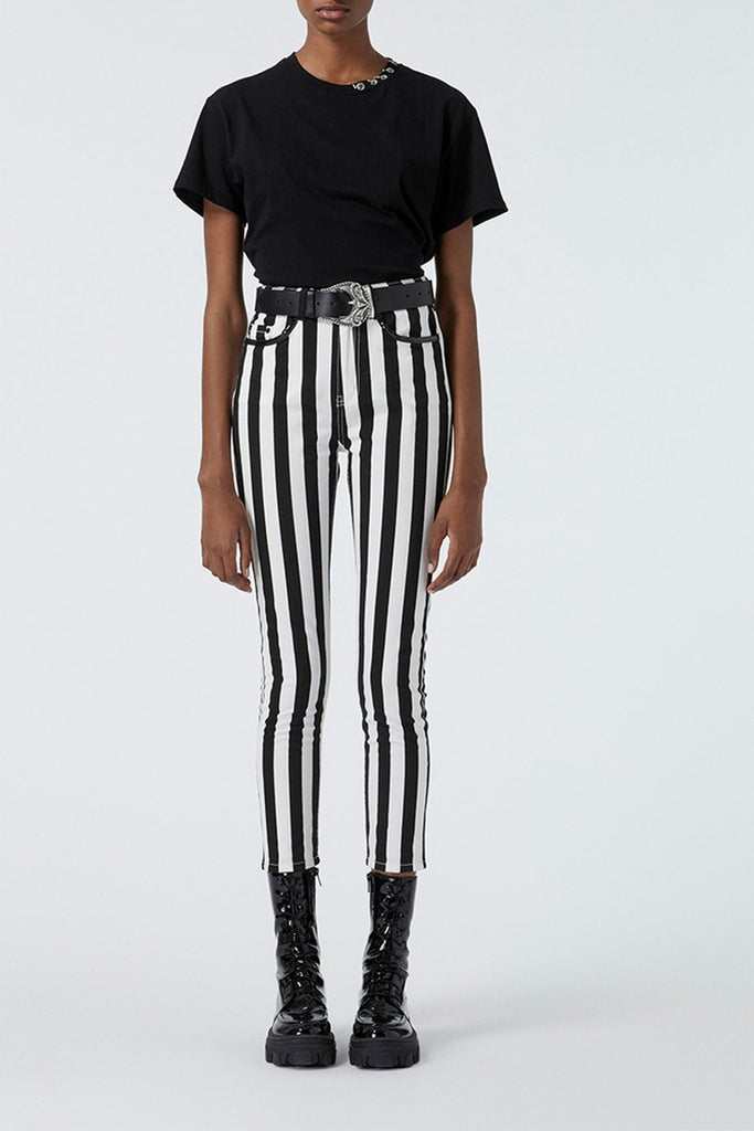 The Kooples - Stripped Denim - Femme