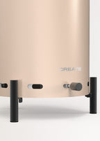 Fire Pit Compact - Brasero De Table 1,5 Kw Extérieur À Pellets Sans Fumée - Sable