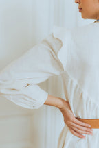 Robe Castille Lin Blanc