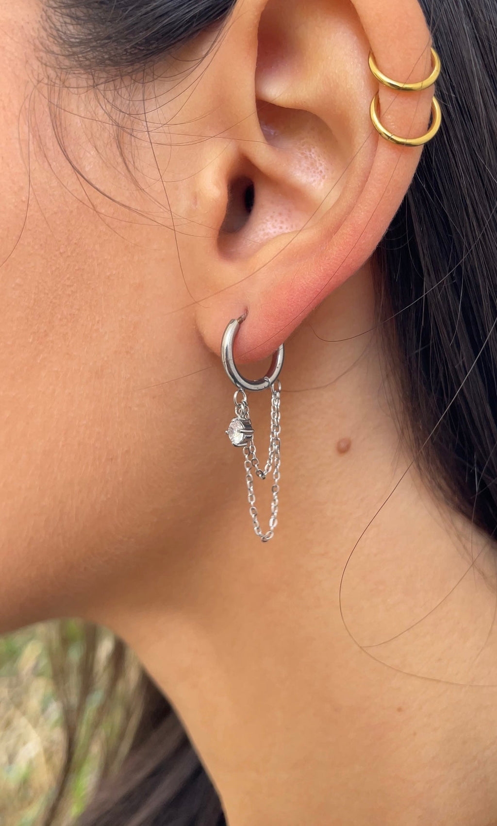 Boucles D'Oreilles Gems Grunge