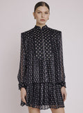 Chemise Plastron Matelasse - Losali Print