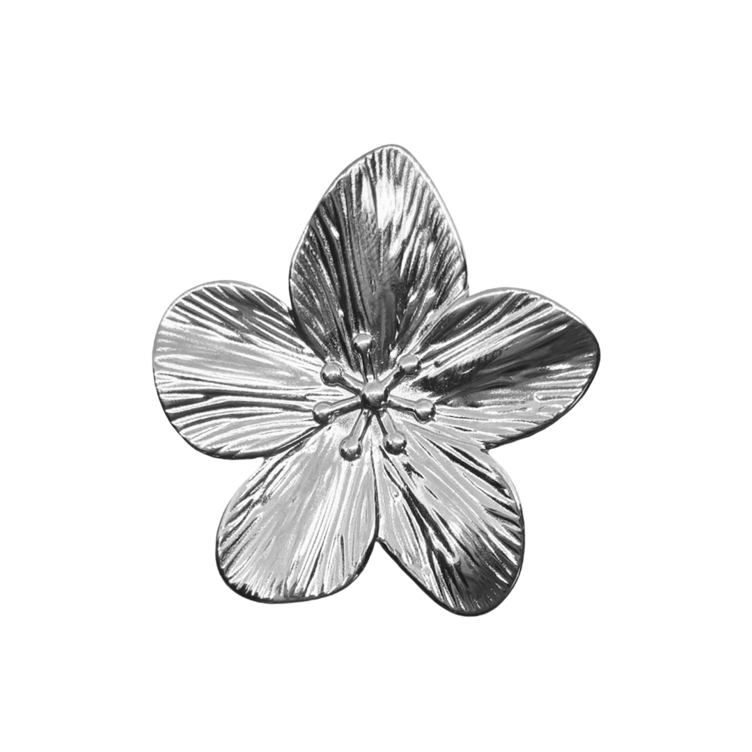 Bague Flor Plata