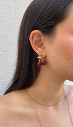 Boucles D'Oreilles Mini Cherry