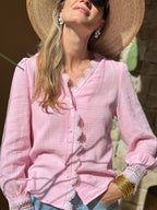 Chemise Opaline - Bonbon