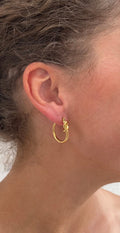 Boucles D'Oreilles Thin Knot