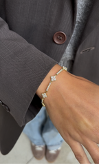 Bracelet Trefle Gems