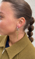 Boucles D'Oreilles Round Chain