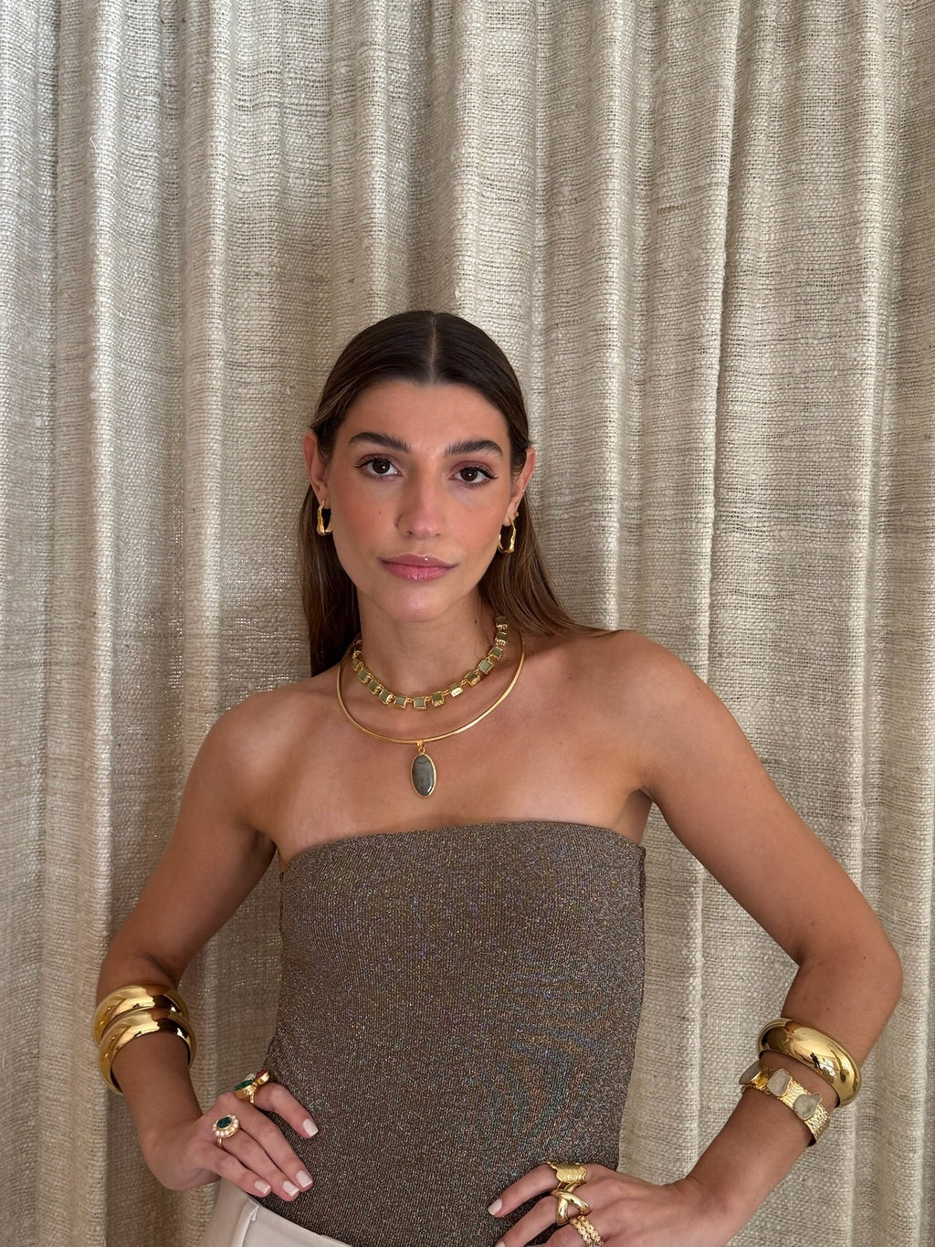 Chocker Amuleto Verde
