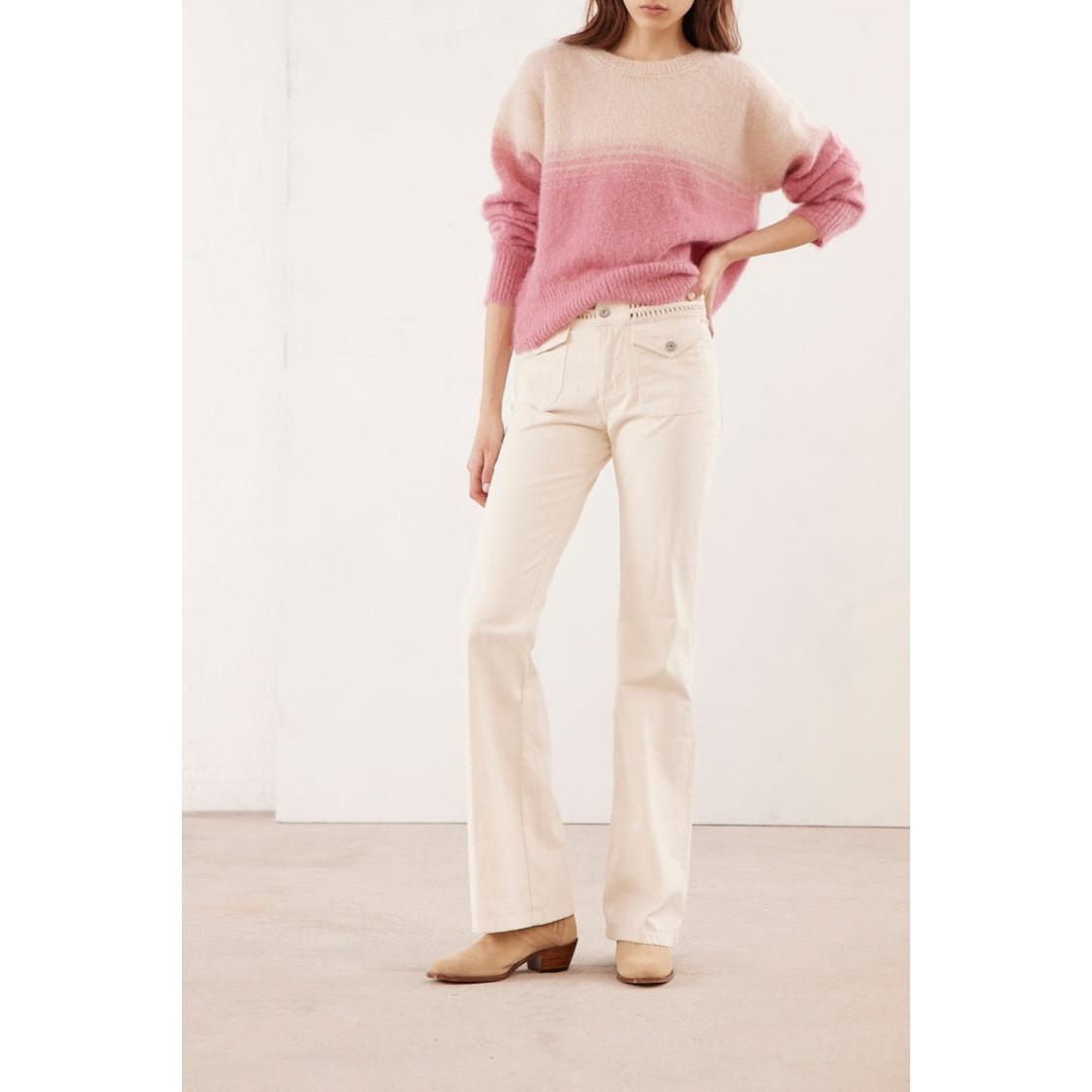 Vanessa Bruno - Jean Bootcut Nano - Ecru