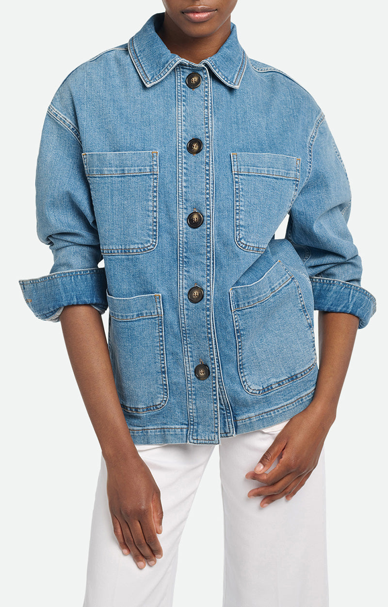 Vanessa Bruno - Blouson Neli - Indigo Clair