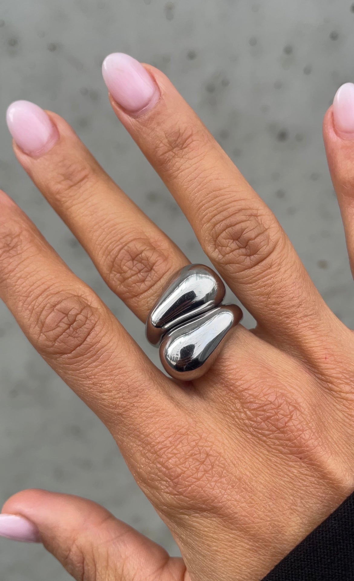 Bague Duo Asymmetric