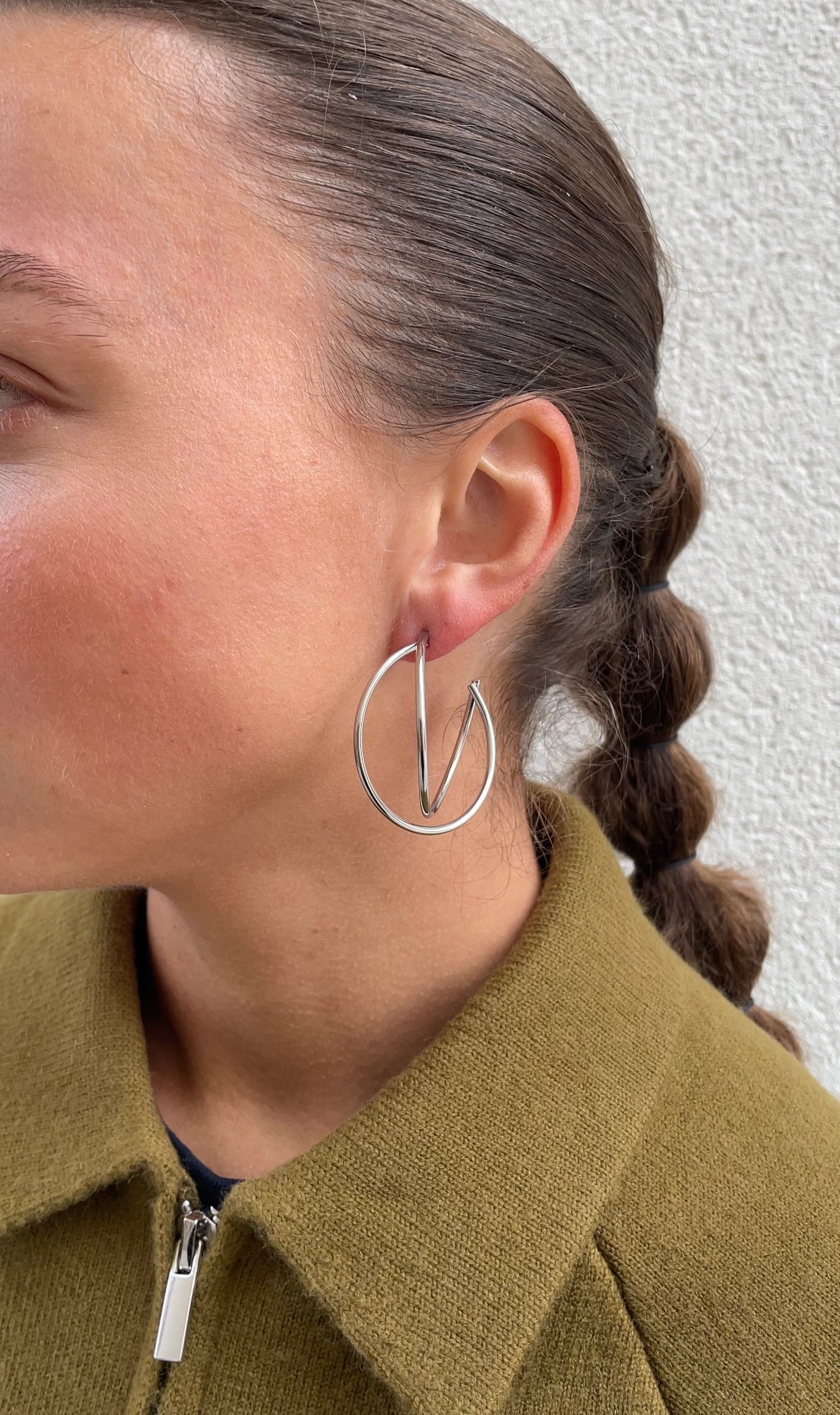 Boucles D'Oreilles Double