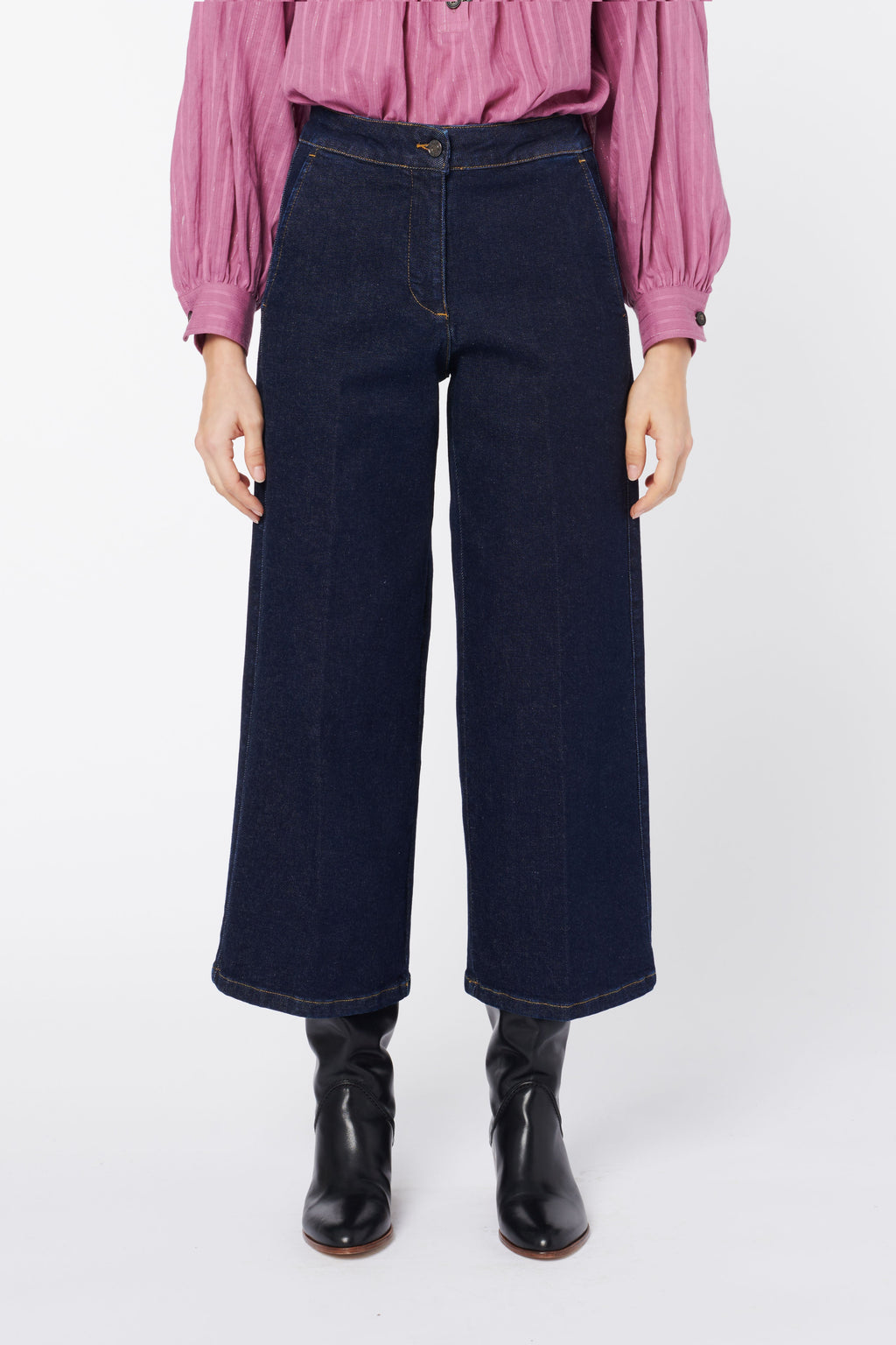Vanessa Bruno - Jean Large Nadya - Indigo