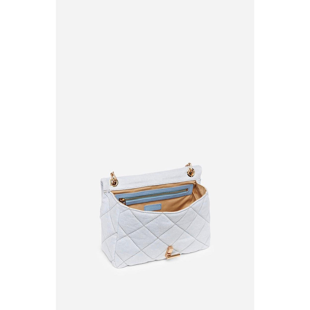 Vanessa Bruno - Grand Sac Moon En Lin - Aqua