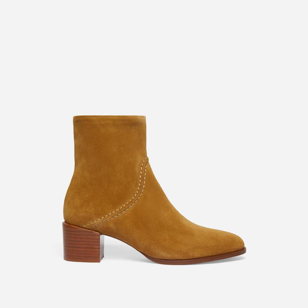Bottines En Suède - Nude