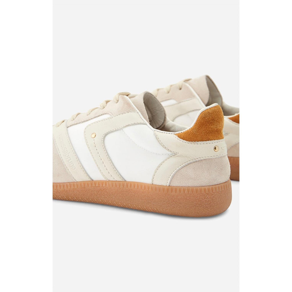 Vanessa Bruno - Baskets Farrah Basses En Cuir - Craie