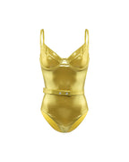 Maillot De Bain Une Pièce Zoë Shine Bronze