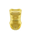 Maillot De Bain Une Pièce L'Estival Shine Jaune