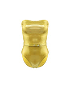 Maillot De Bain Une Pièce L'Estival Shine Jaune