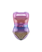 Maillot De Bain Une Pièce L'Estival Sunset Kaki/Rose