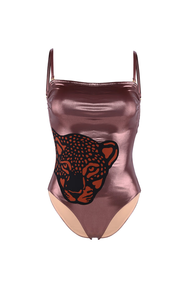 Maillot 1 Pièce Beleza Pura Bronze