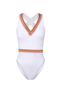 Maillot 1 Pièce Samba Blanc