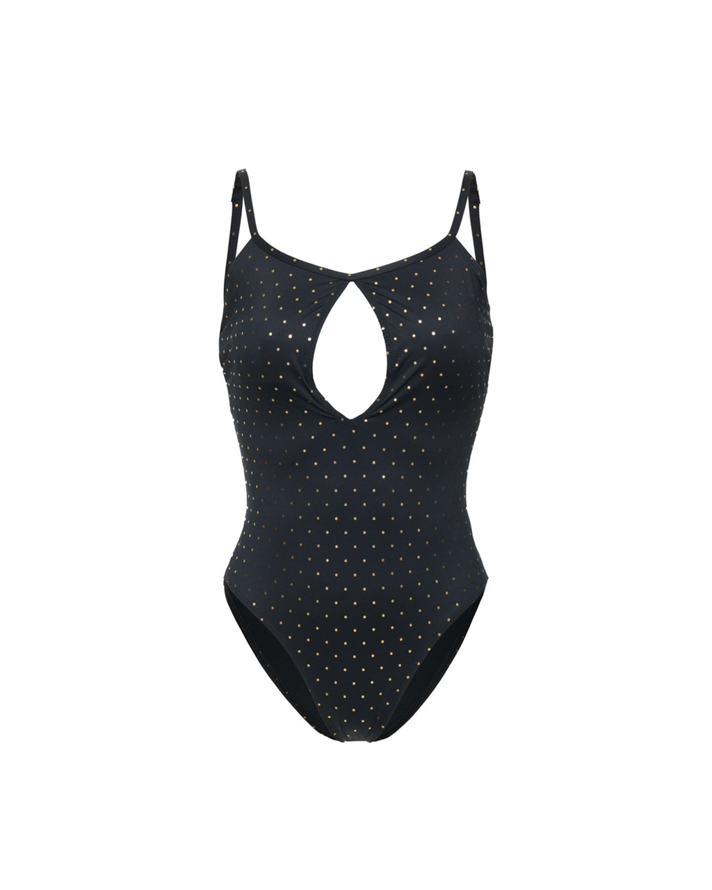 Maillot 1 Pièce Samba Noir Petit Pois