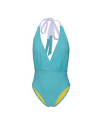 Maillot 1 Pièce Intemporel 24-25 Bleu Givré