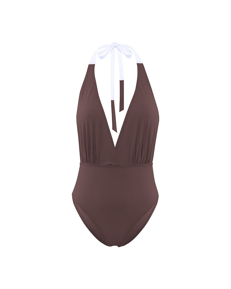 Maillot 1 Pièce Intemporel 24-25 Bronze
