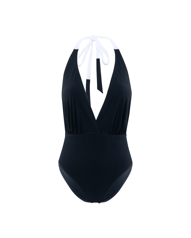 Maillot 1 Pièce Intemporel 24-25 Charbon