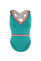 Maillot De Bain Une Pièce Golden Vert Turquoise