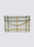Pochette Enveloppe - Tartan Pion - Moutarde