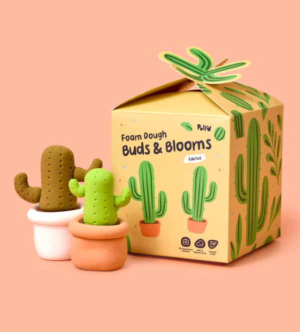 Pâte À Modeler - Bourgeons & Fleurs : Cactus