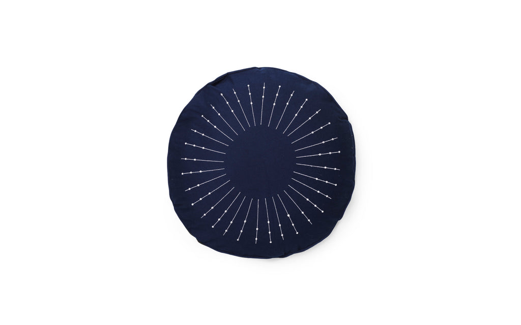 Coussin - Guirlande Lumineuse - 40 Cm - Midnight Blue