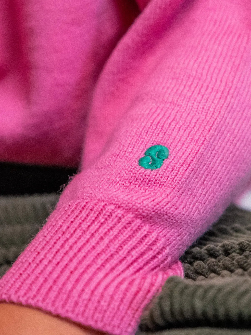 Le Pull 100% Laine Rose Bonbon