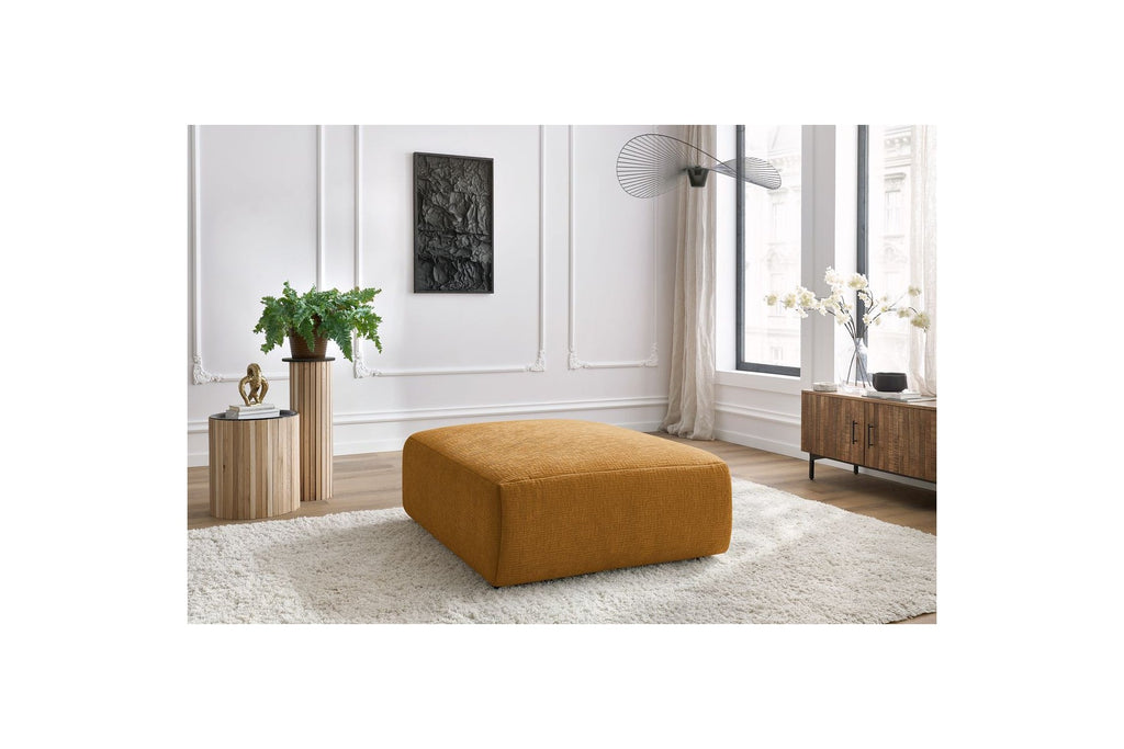 Jeanne - Grand Pouf - Tissu Texturé