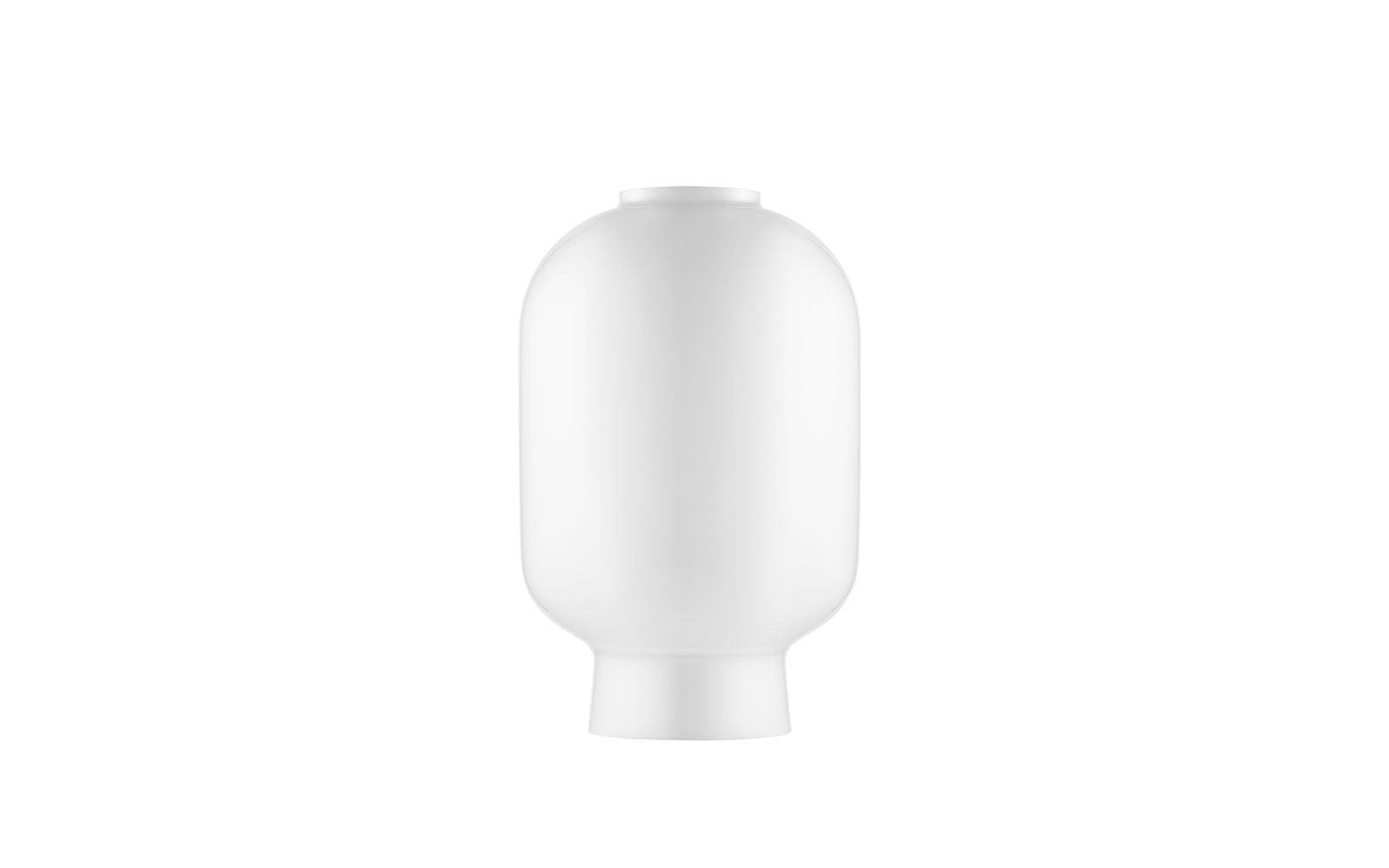 Lampe De Table Amp En Verre - White