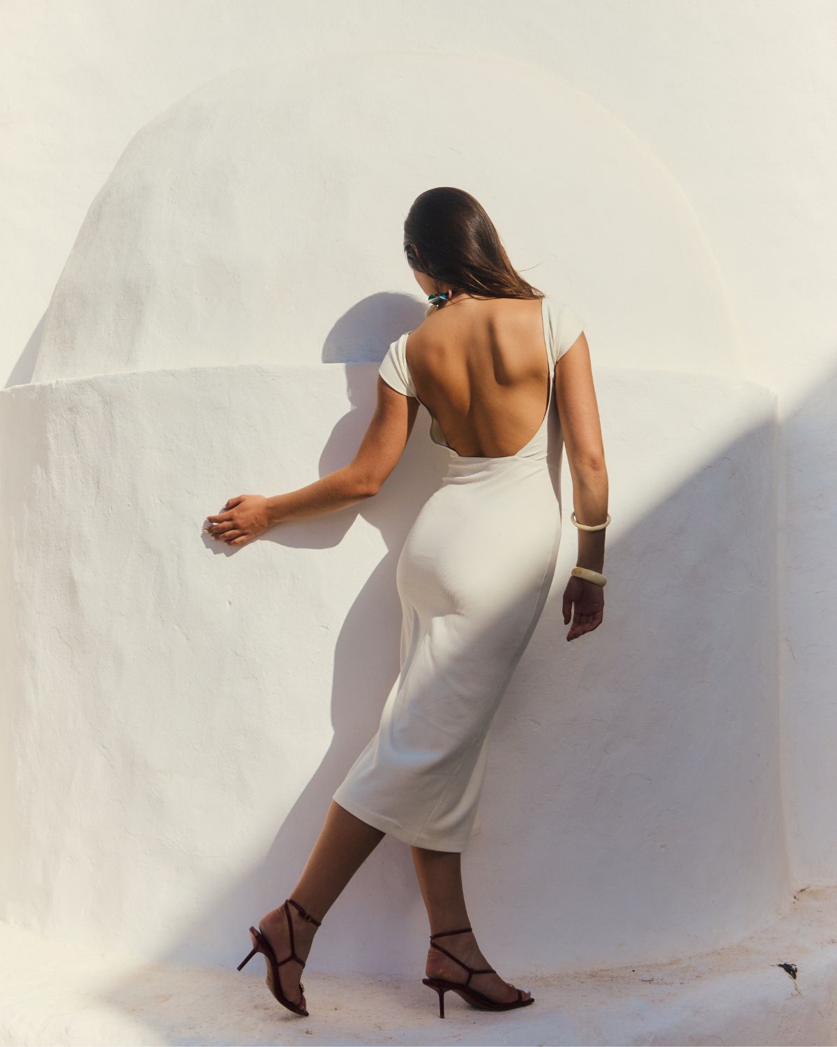Robe Aliénor - Écrue