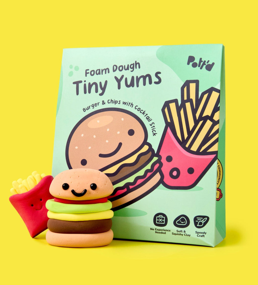 Pâte À Modeler - Petites Gourmandises : Burger & Frites