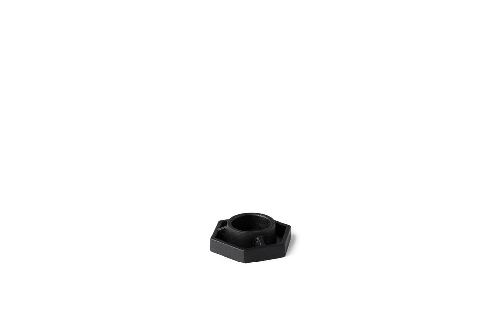 Porte-Bougie Chauffe-Plat Prismatique - Black
