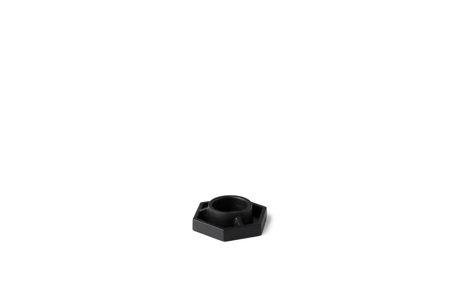 Porte-Bougie Chauffe-Plat Prismatique - Black
