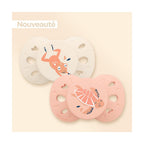 Lot De 2 Sucettes Anatomiques Animaux