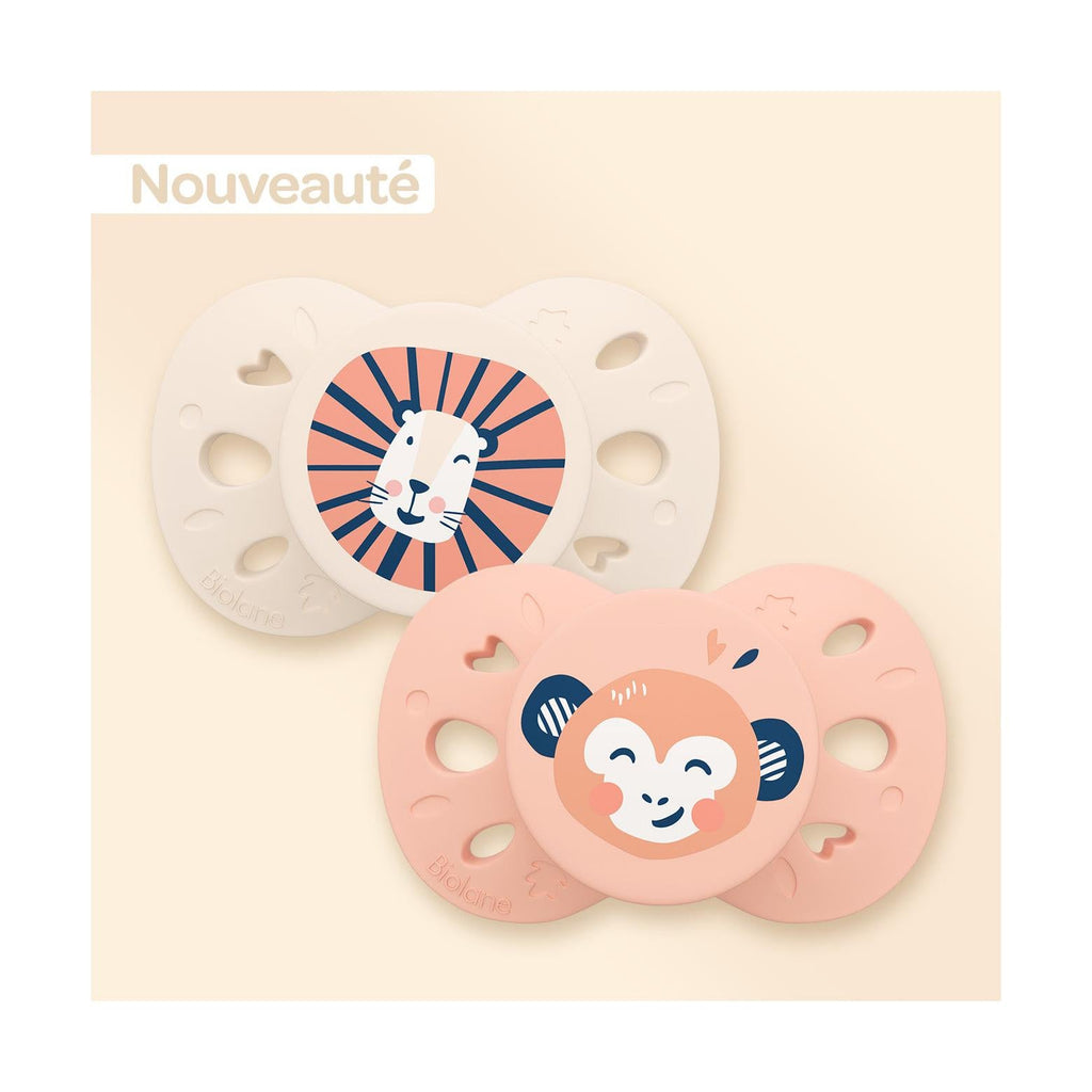 Lot De 2 Sucettes Anatomiques Animaux