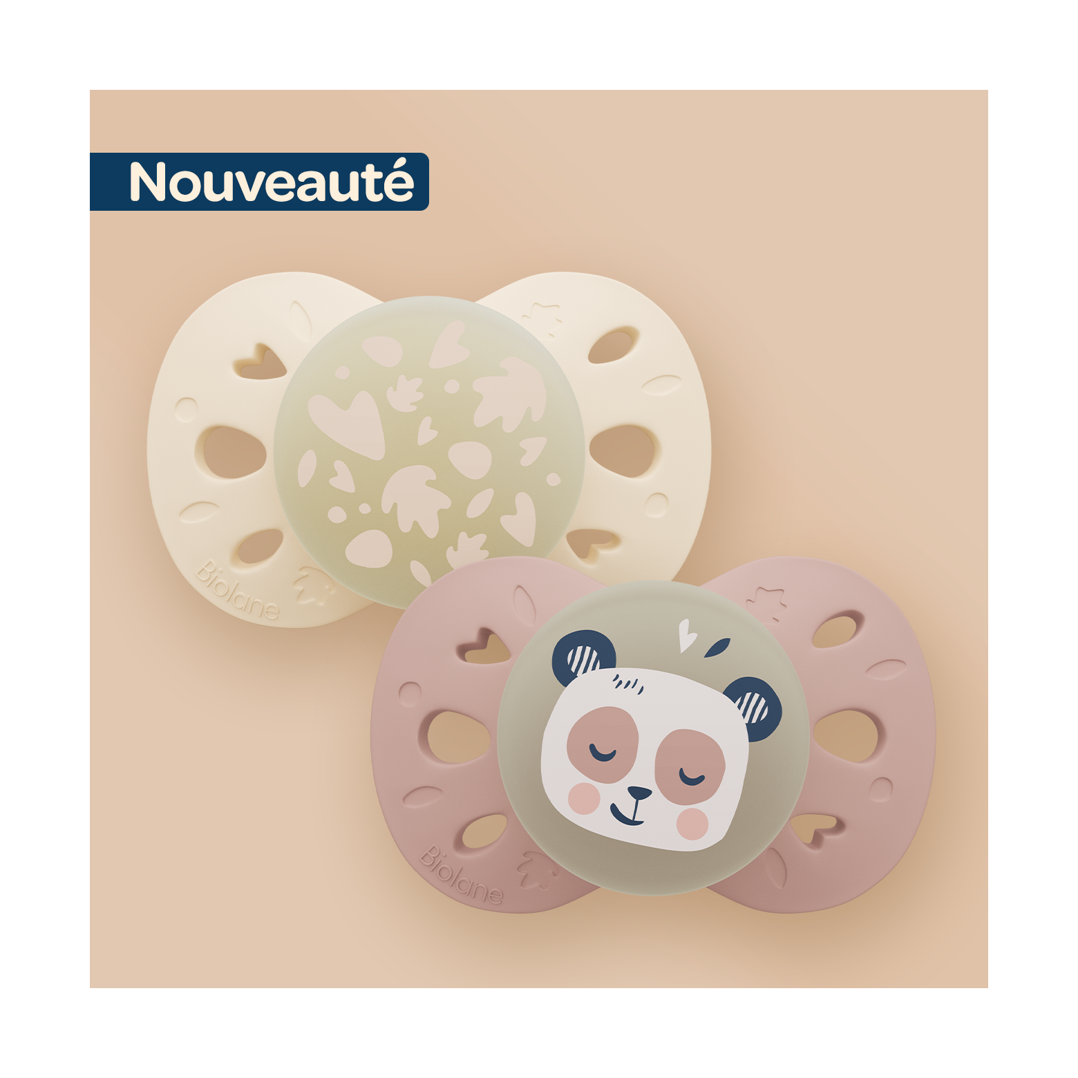 Lot De 2 Sucettes Nuit Anatomiques Animaux