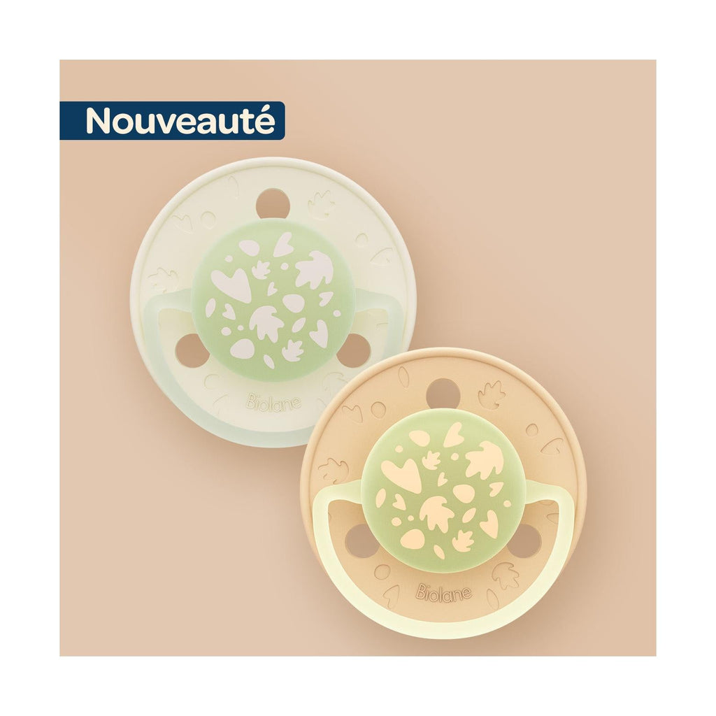 Lot De 2 Sucettes Nuit Rondes