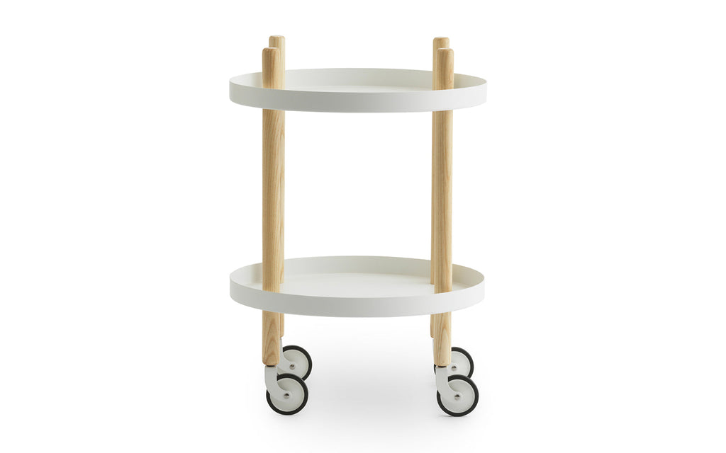 Table Bloc Ø45 Cm - White
