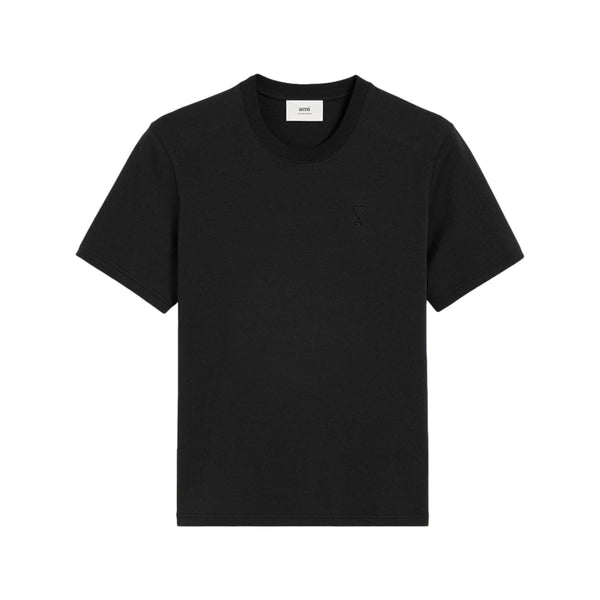 Ami Paris - T-Shirt Ami De Coeur Petit 3D – Noir