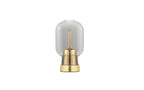 Lampe De Table Amp En Laiton Ue - Smoke/Brass