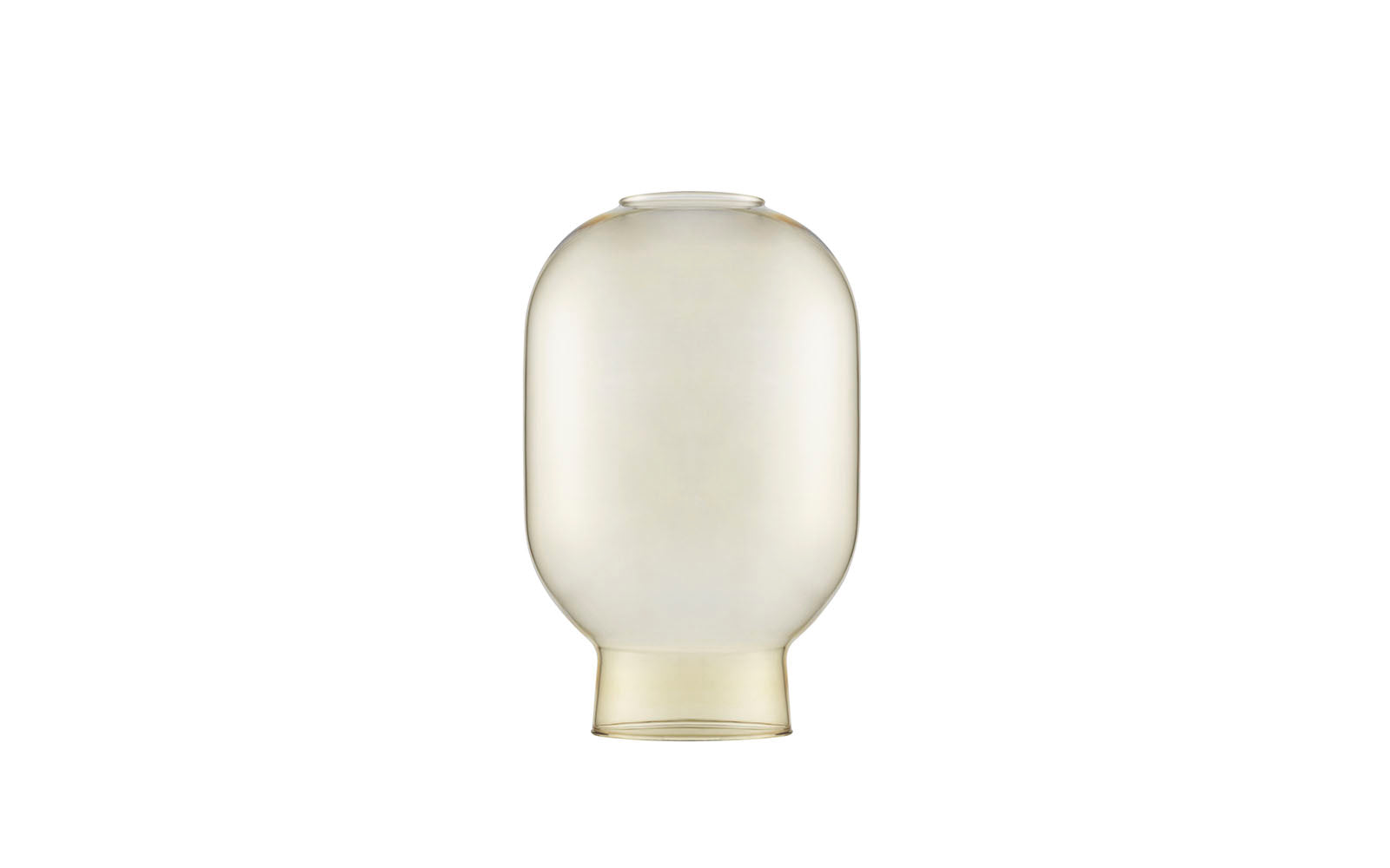 Lampe De Table Amp En Verre - Gold